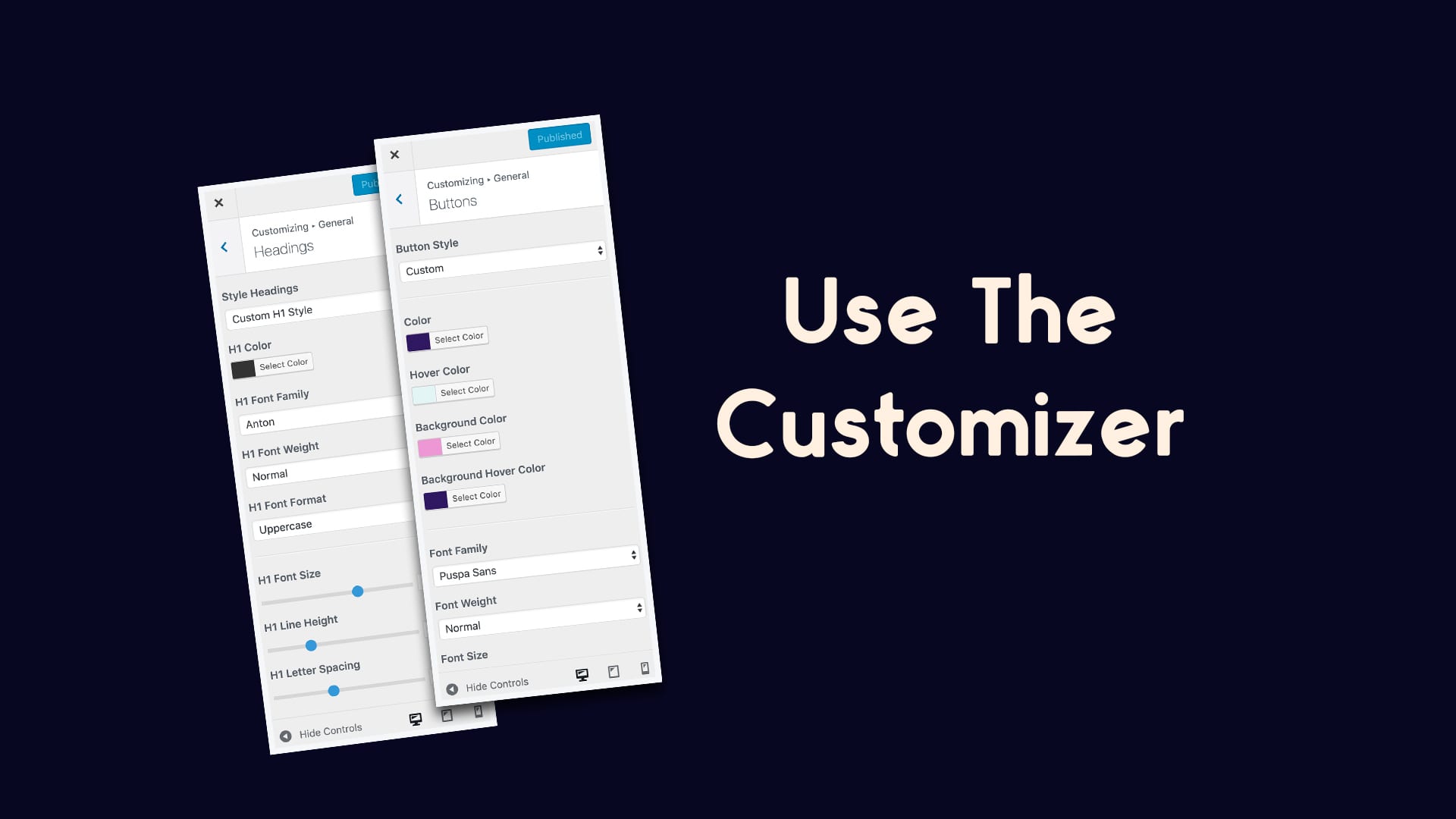 titles-customizer
