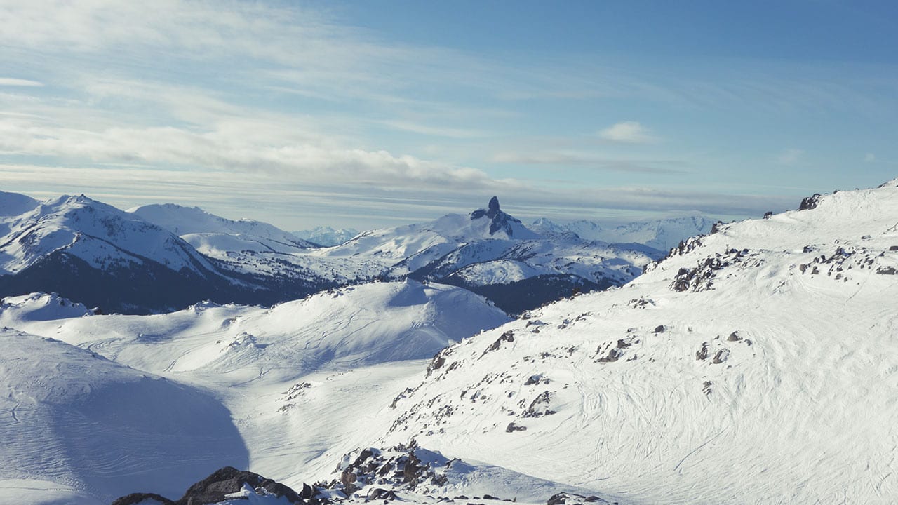 Winter Mountains British Columbia