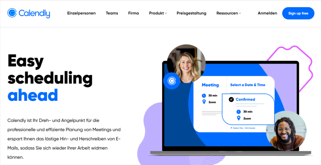 Online Business Tool Calendly