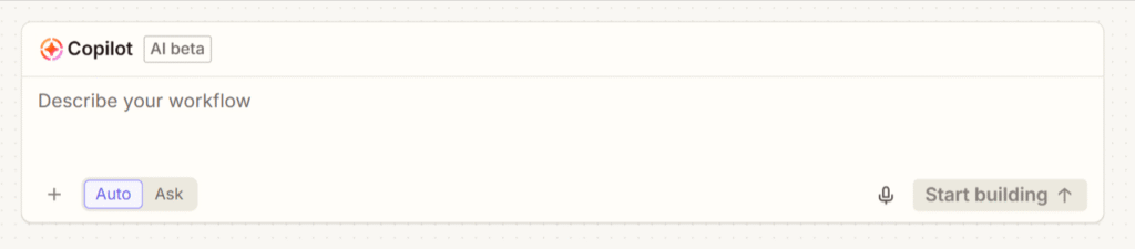 Zapier Copilot: KI-Assistent zum Beschreiben von Workflows in natürlicher Sprache