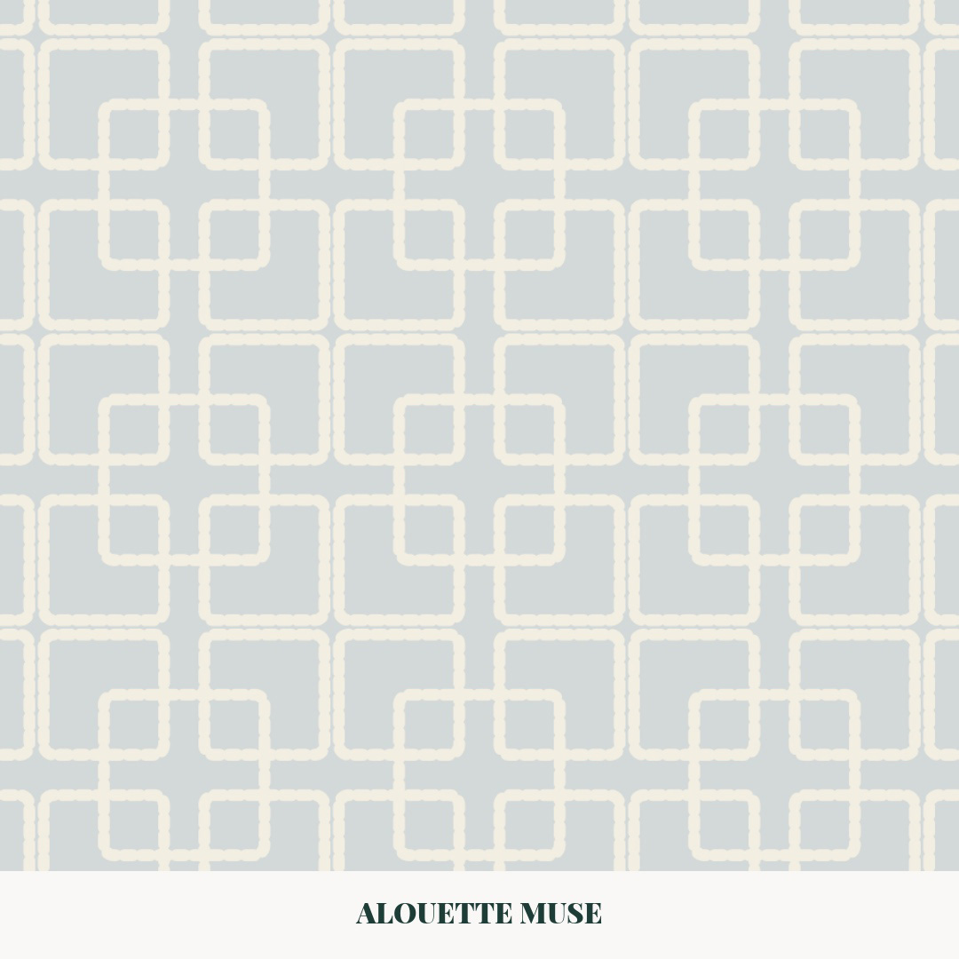 intertwined spaces pattern by Alouette Muse
