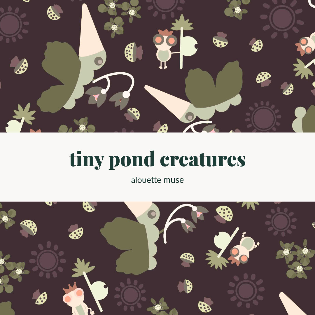 tiny pond creatures