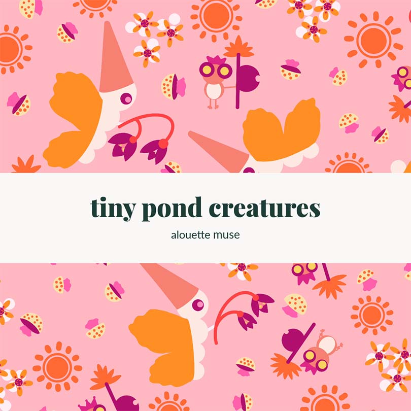 tiny pond alouette muse