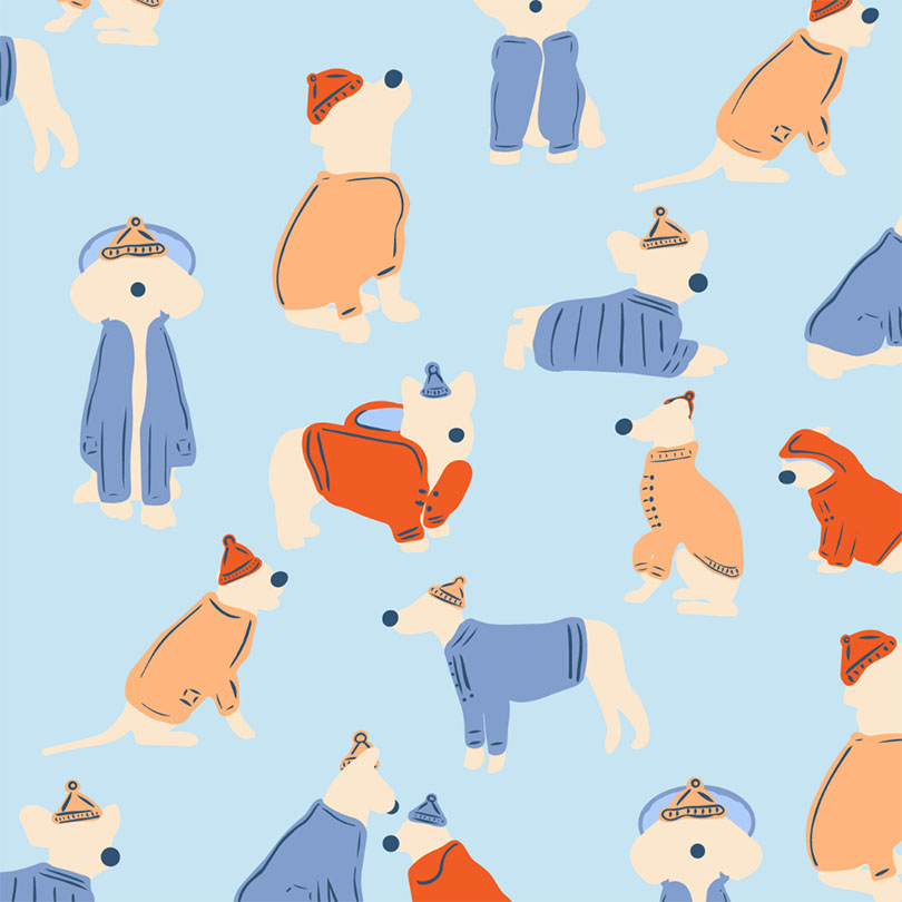 pups in parkas