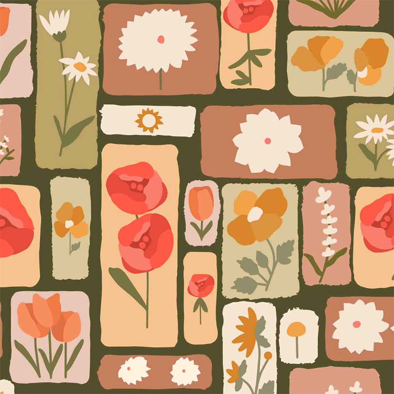 alouettemuse daisies and tulips