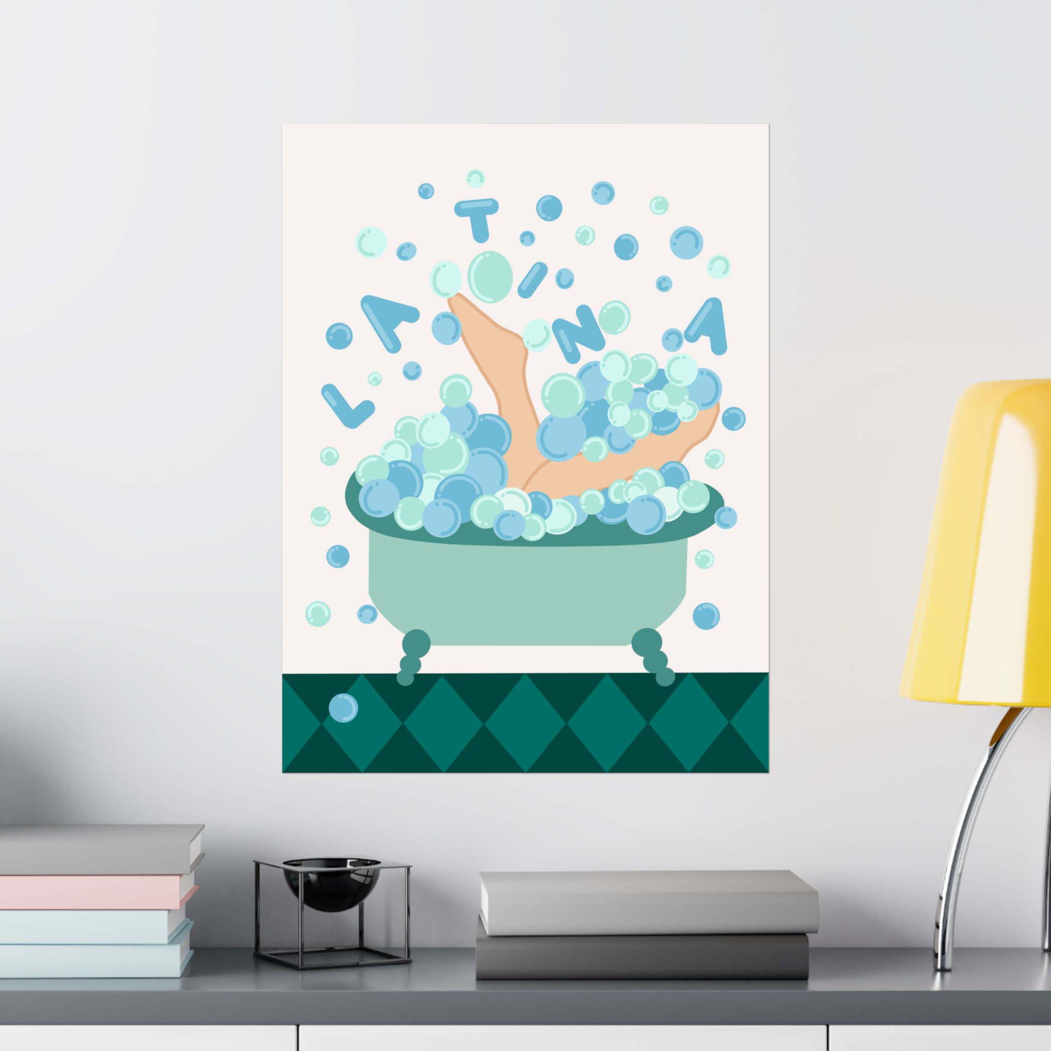 alouette muse la-tina tone 1 art print