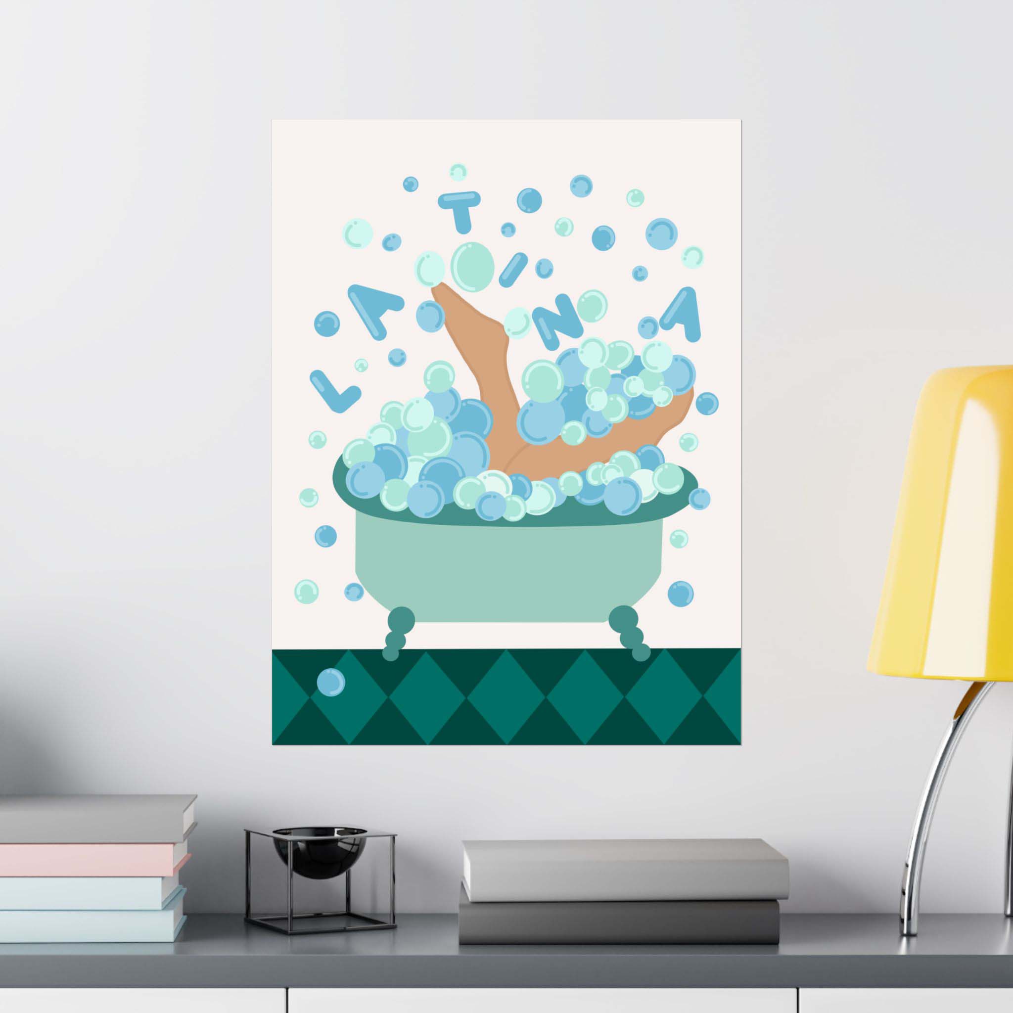 alouette muse la-tina tone 2 art print