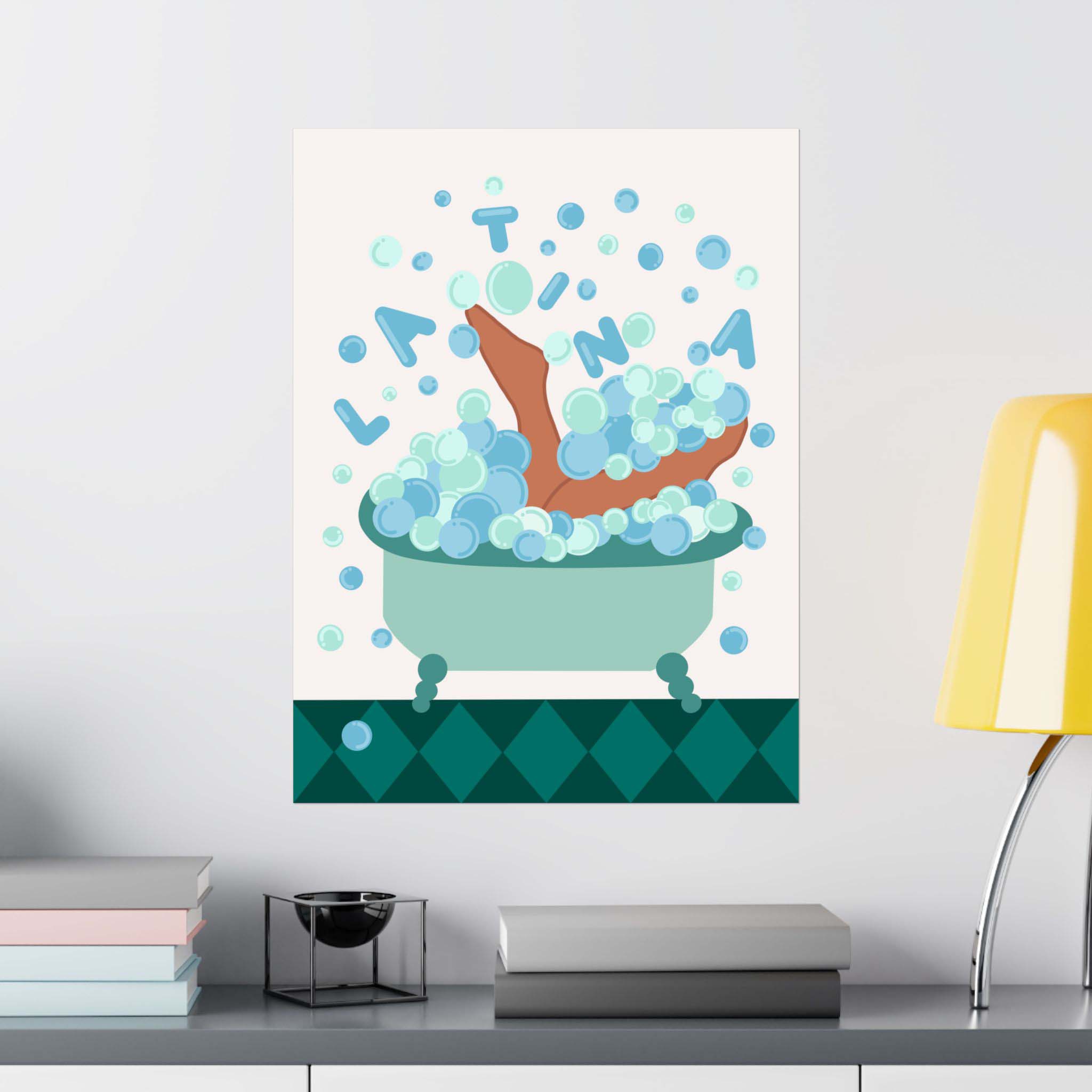 alouette muse la-tina tone 3 art print