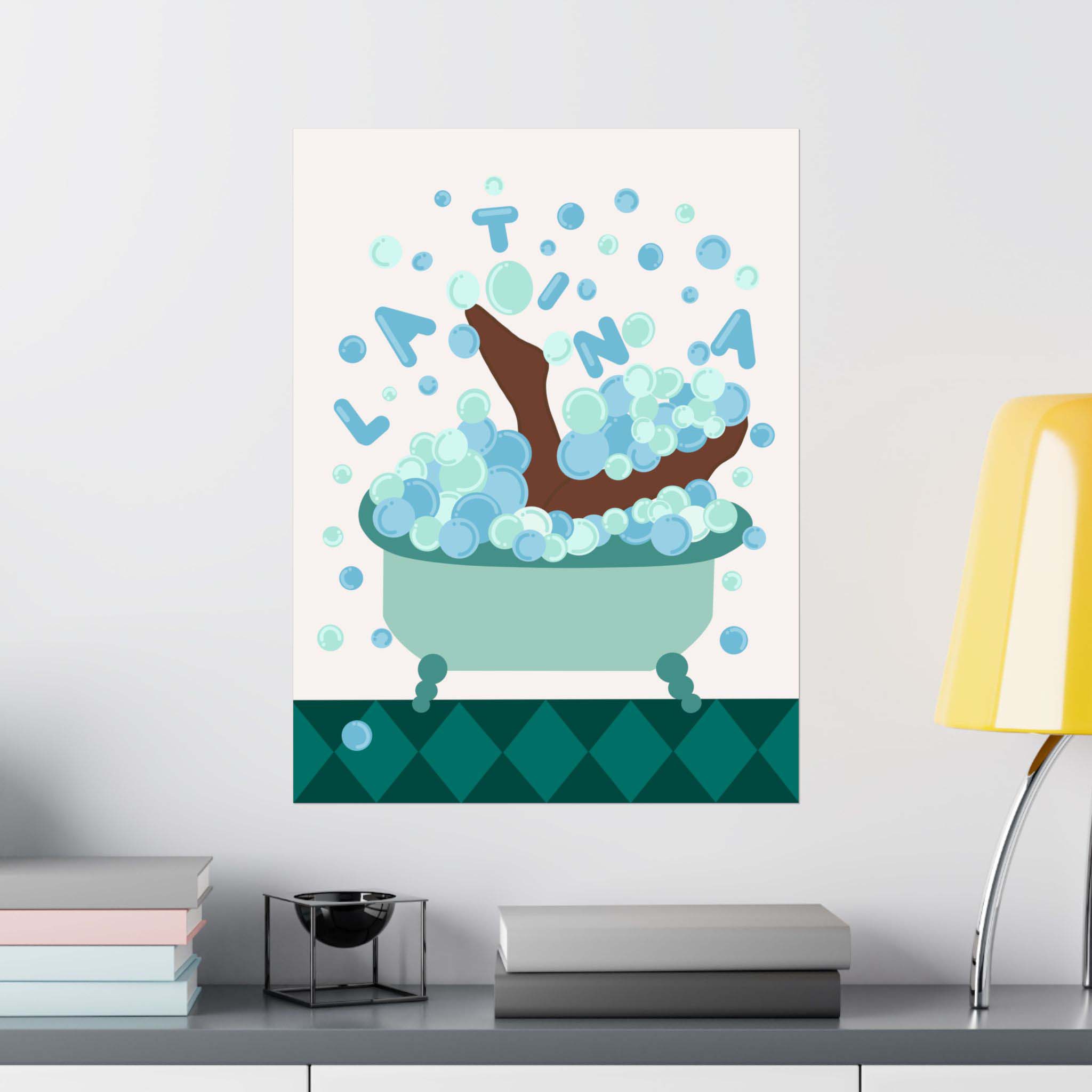 alouette muse la-tina tone 5 art print