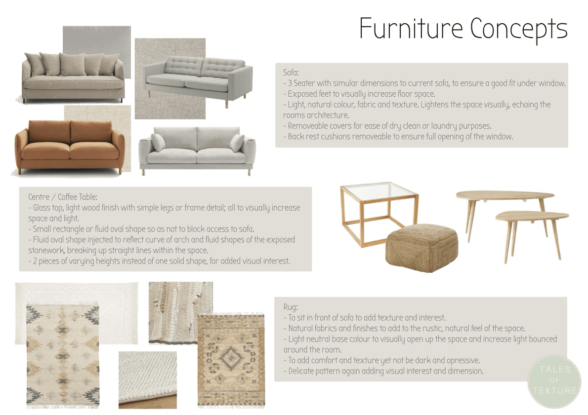 Interior Design Presentation Board, Client Design Presentation, Natural Colours, Naturals Tones and textures, Green Design, Lounge Design, Biophilic Design