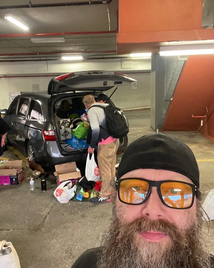man-livingincar