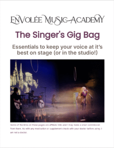 Singers Gig Bag Title Page