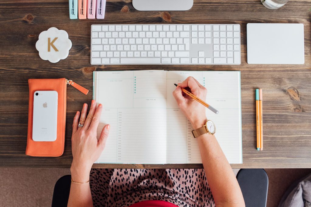 Organised desk