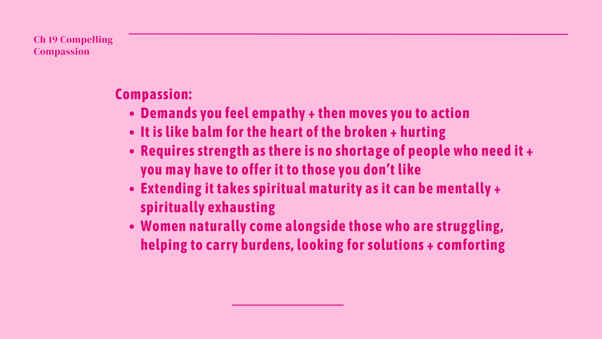 Compassion
