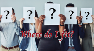 People holding question marks.