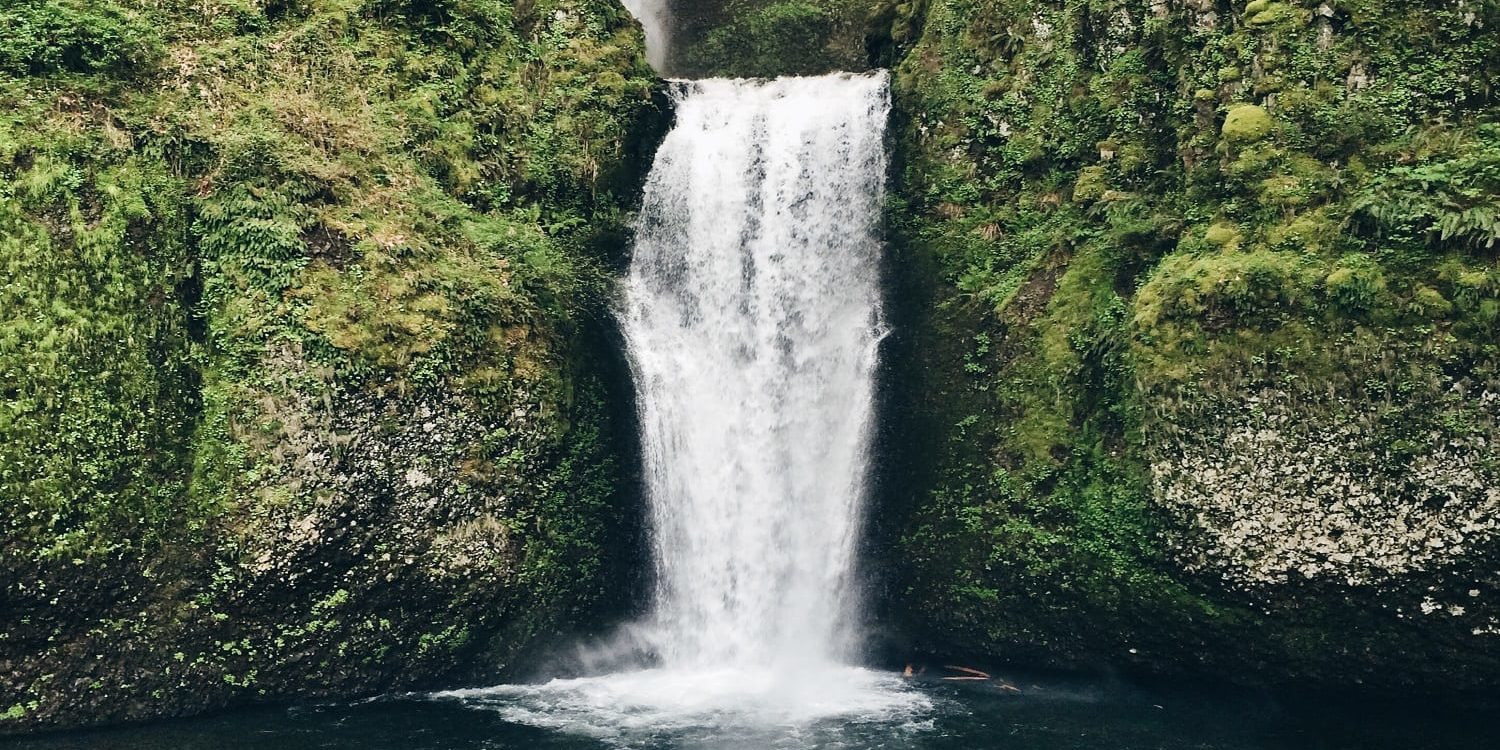Canva - Landscape Photography of Waterfall