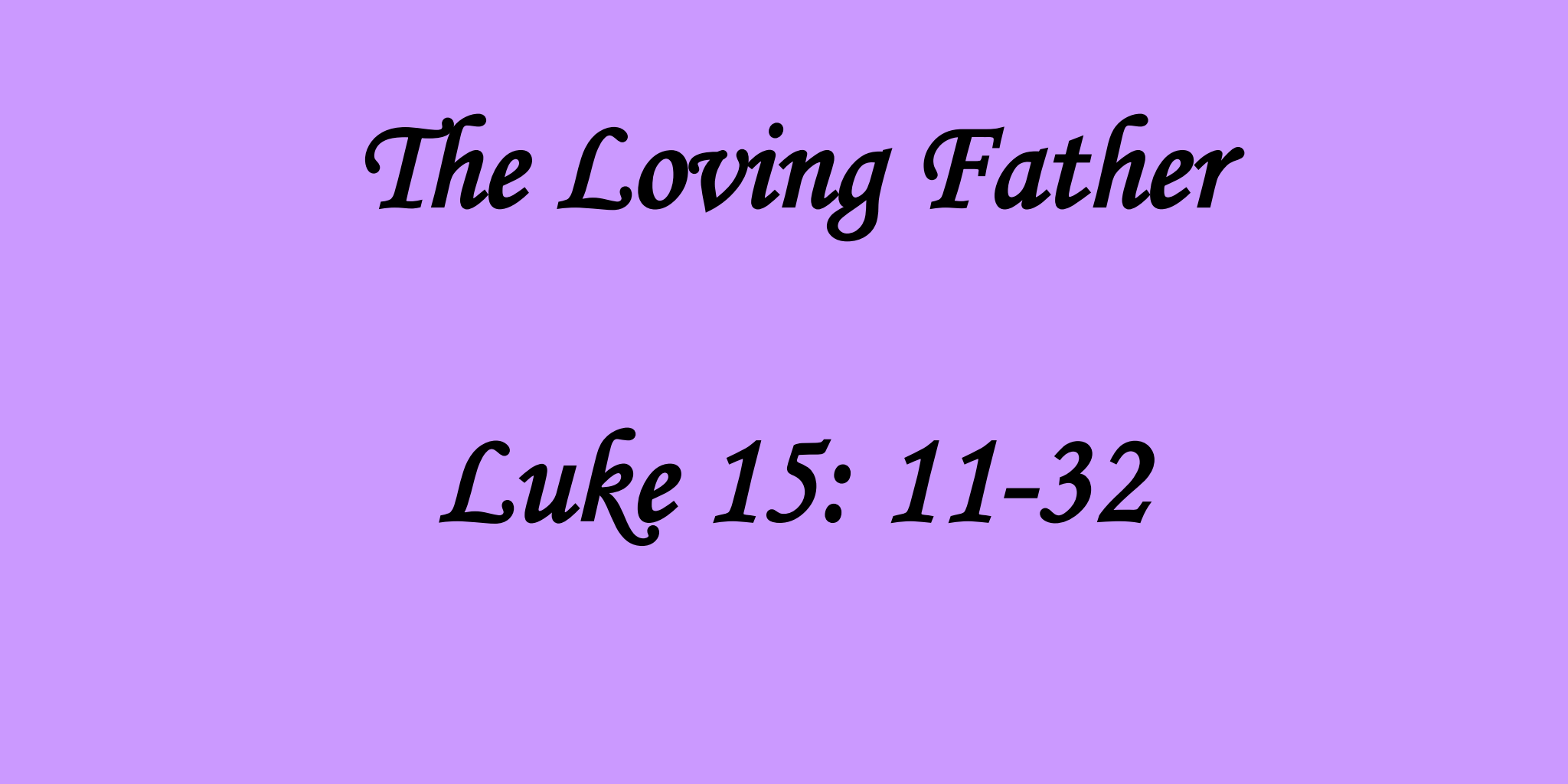 TheLovingFather