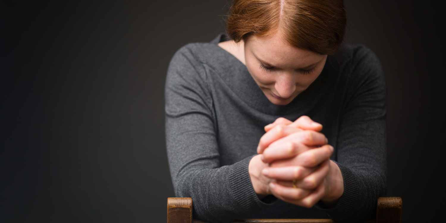 Thankful praying