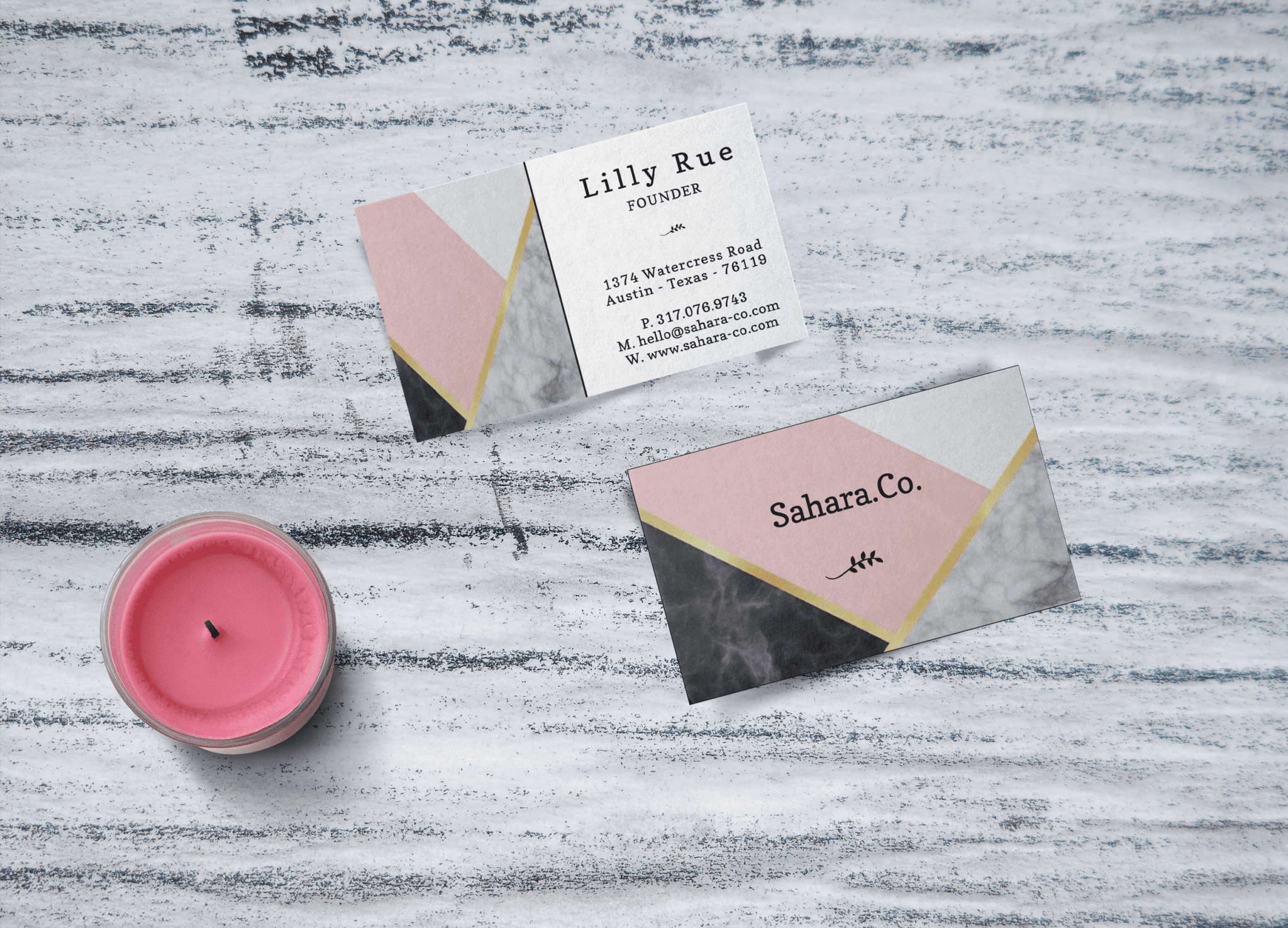 Business Card Concept & MockUp
