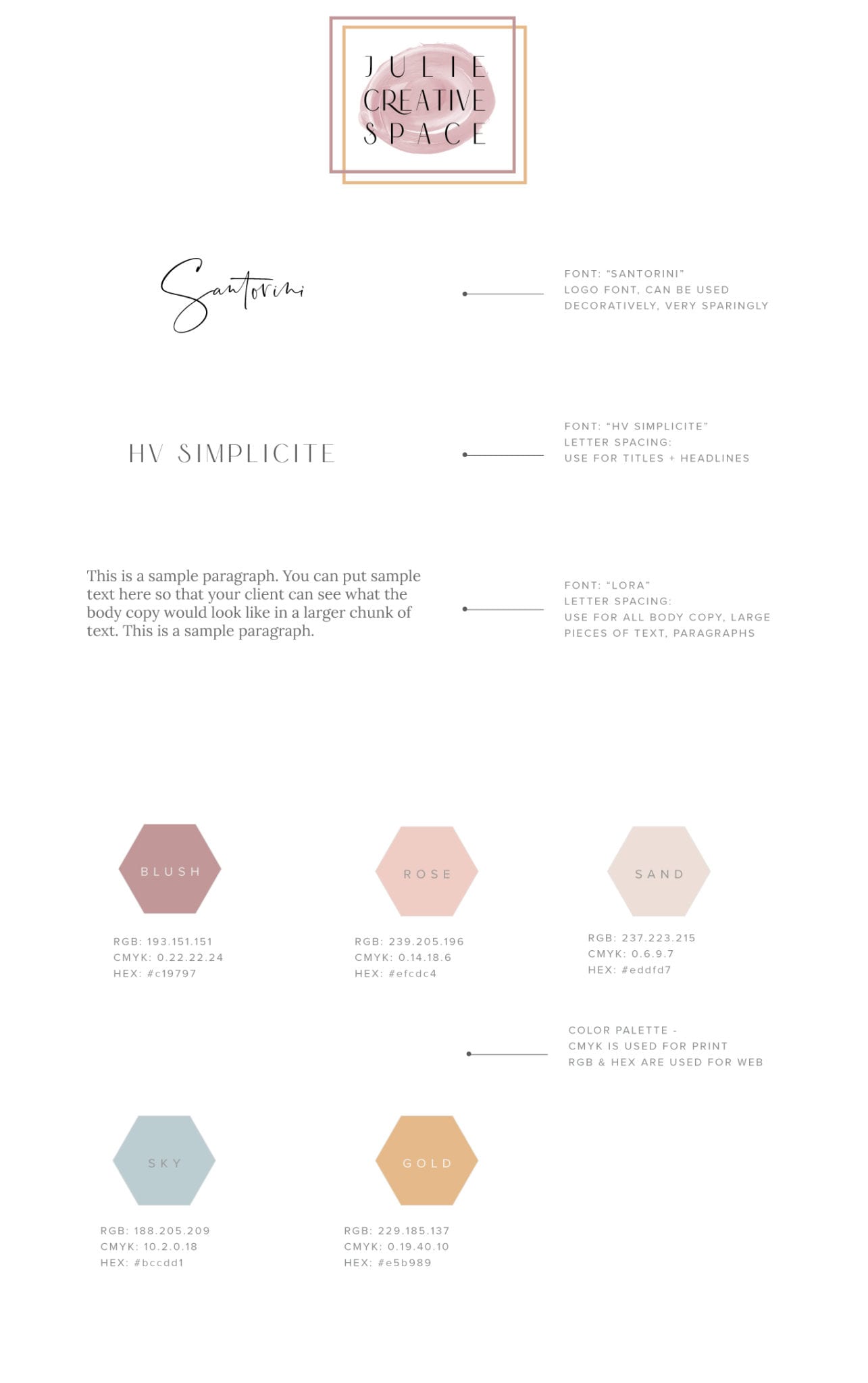 Style Guide Template