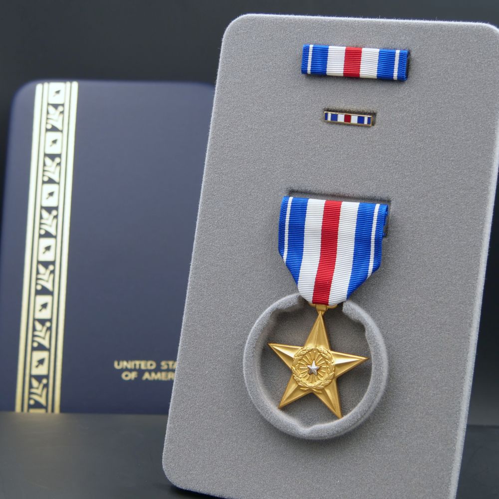 A-silver star